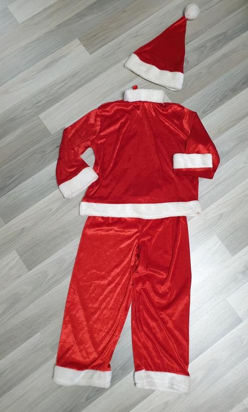 3 delig Kerstman pak, maat 122-128, Kinderen en Baby's, Carnavalskleding en Verkleedspullen, Zo goed als nieuw, Jongen of Meisje