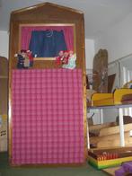 Poppenkast, Ophalen, Gebruikt