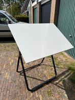 Tekentafel blad 105x75cm, Doe-het-zelf en Verbouw, Tekentafels, Ophalen, Gebruikt, Minder dan 130 cm