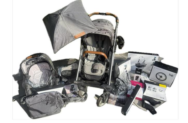 Ultracompleet - mutsy igo - eerste eigenaar, Kinderen en Baby's, Buggy's, Zo goed als nieuw, Overige merken, Duomodel, Regenhoes