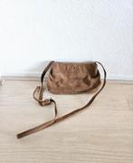 Suede tasje Zara, Sieraden, Tassen en Uiterlijk, Tassen | Damestassen, Ophalen of Verzenden, Zo goed als nieuw, Beige, Schoudertasje