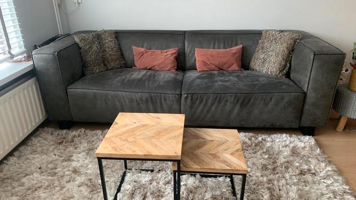 Riverdale Bank 2-3 zits - Stijlvol & Comfortabel!, Huis en Inrichting, Banken | Bankstellen, Gebruikt, Rechte bank, Tweepersoons