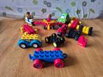 Duplo voertuigen, Ophalen, Zo goed als nieuw, Losse stenen, Duplo
