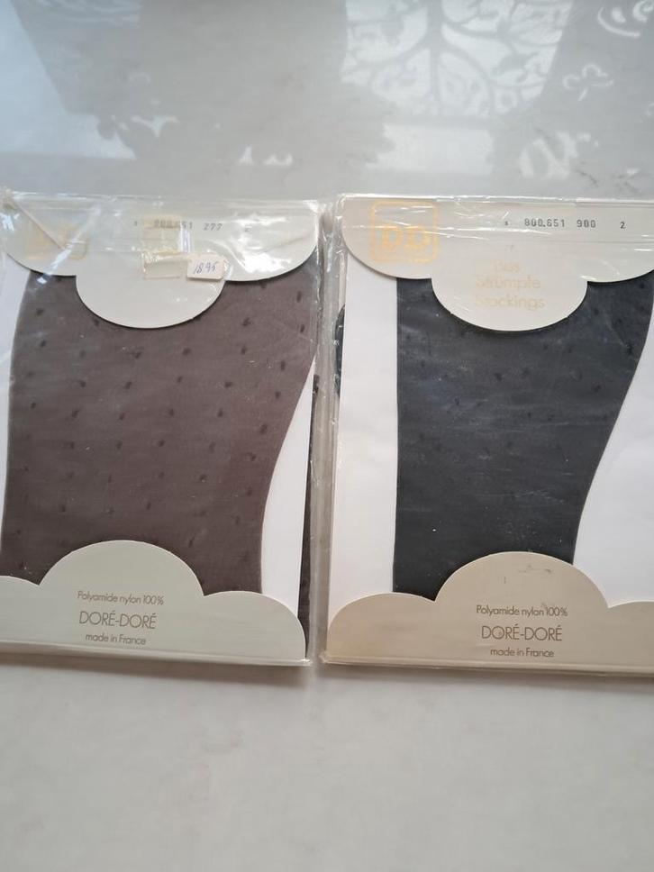 DD zwarte(verkocht) bruine jarretel kousen met dots maat s-m, Kleding | Dames, Leggings, Maillots en Panty's, Nieuw, Panty, Zwart