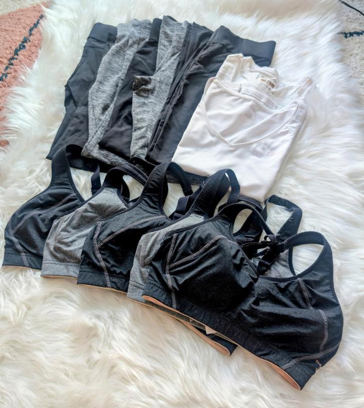 5x Sportkleding Set - Sam Friday - Maat XS-S, Kleding | Dames, Sportkleding, Gedragen, Fitness of Aerobics, Maat 36 (S), Zwart