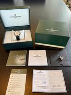 Frederique Constant Herenhorloge - Tijdloze Elegantie, Overige merken, Leer, Staal, Polshorloge