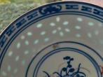 Bijzonder fraaie Chinese rijstkom, Ophalen of Verzenden