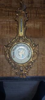 Antieke Barometer met Thermometer, Ophalen of Verzenden