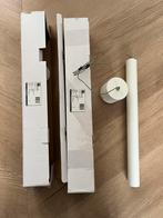 Moderne witte hanglamp 2 stuks, Huis en Inrichting, Ophalen of Verzenden, Nieuw, Kunststof, Minder dan 50 cm