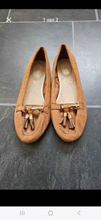 Dames schoenen te koop, Bruin, Ophalen of Verzenden, Zo goed als nieuw, Espadrilles of Moccasins