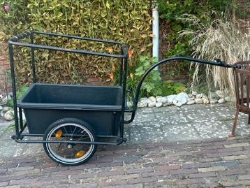 Fietskar, handkar, hondenkar, surfboardkar, zwart beschikbaar voor biedingen