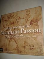 Ton Koopman- Matthaus Passion- BACH- BOX- 2-CD- (NIEUW), Cd's en Dvd's, Cd's | Klassiek, Verzenden, Barok, Vocaal, Boxset