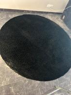 Zwarte ronde tapijt 200 cm, Ophalen, Zo goed als nieuw, Rond
