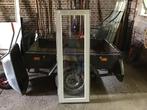 Raam met dubbel glas en ventilatie rooster., Ophalen, Gevelraam of Ruit, Minder dan 80 cm, 120 tot 160 cm