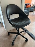 Ikea bureaustoel ELDBERGET / MALSKÄR + zitmatje, Huis en Inrichting, Bureaustoelen, Ophalen, Zo goed als nieuw, Zwart