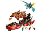 lego ninjago destiny's bounty 71797, Kinderen en Baby's, Speelgoed | Duplo en Lego, Ophalen of Verzenden, Zo goed als nieuw, Complete set