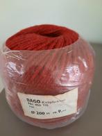 Macramé touw knooptouw NIEUW 200m roodbruin donkerrood, Ophalen of Verzenden, Nieuw, Materiaal