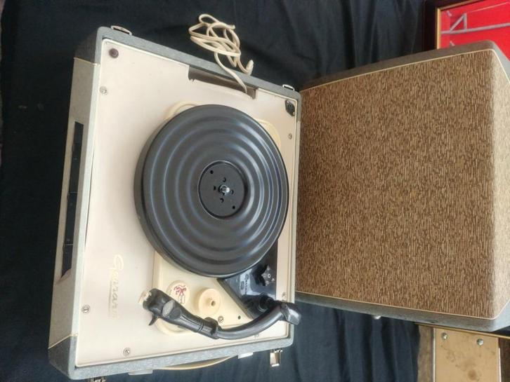 Vintage portable Garrard draaitafel, Audio, Tv en Foto, Platenspelers, Zo goed als nieuw, Platenspeler, Overige merken, Ophalen of Verzenden
