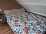 Tweepersoonsbed 160 x 200 incl. matrassen en lattenbodem, Ophalen, Tweepersoons, Hout, 160 cm