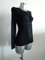 Anti-Flirt longsleeve top, maat 1 origineel, Verzenden, Zwart, Zo goed als nieuw, Lange mouw