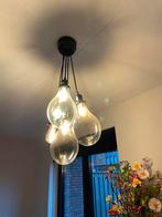 Stijlvolle Hanglamp, Huis en Inrichting, Lampen | Hanglampen, Ophalen of Verzenden, Zo goed als nieuw, Glas, Minder dan 50 cm