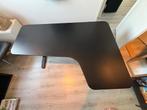 IKEA Zwart hoekbureau - Strak Design!, Ophalen, Gebruikt, Bureau