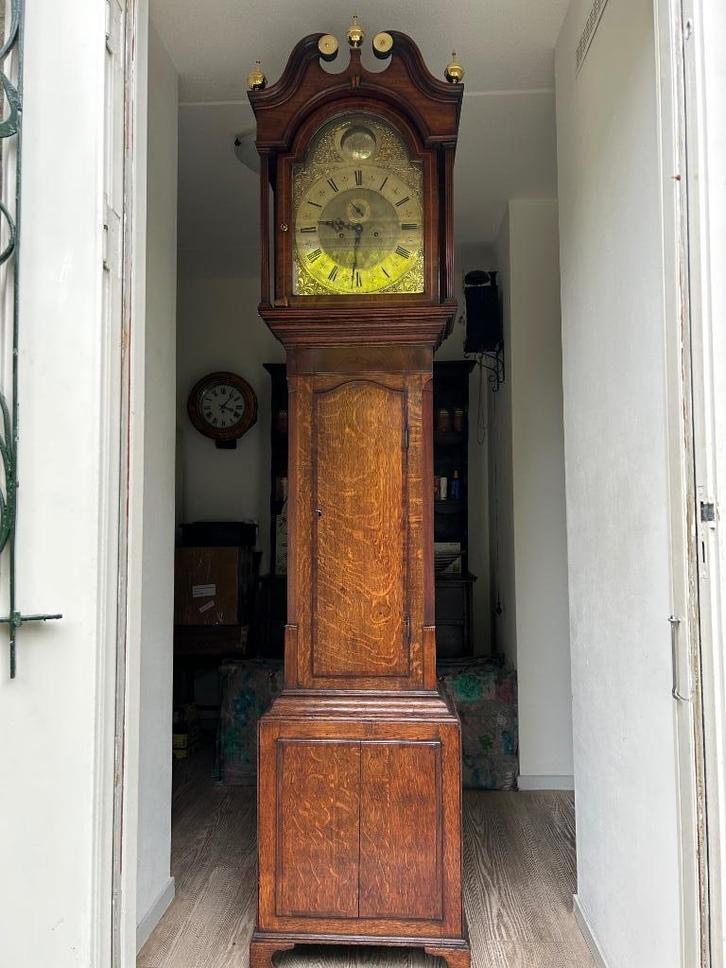 Antiek Engels Staand Horloge / Engelse staande klok (1790), Antiek en Kunst, Antiek | Klokken, Ophalen