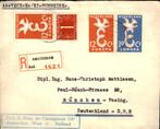 Amsterdam - Duitsland - Aangetekend - 1958, Postzegels en Munten, Brieven en Enveloppen | Nederland, Envelop, Ophalen of Verzenden