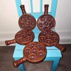 Slakken/esgargots serveerpannetjes set van 5 stuks, Ophalen, Gebruikt