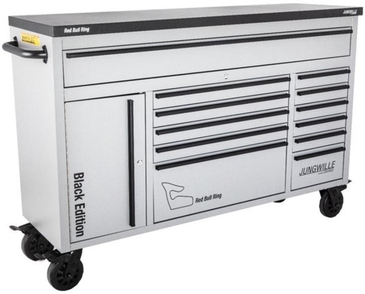 Nieuw & complete gereedschapwagen Red Bull € 2.350,-, Doe-het-zelf en Verbouw, Gereedschap | Handgereedschap, Nieuw, Ophalen