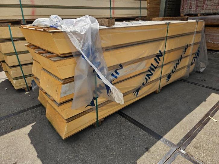 Unilin Zelfdragende dakplaat 355x60cm R9, Doe-het-zelf en Verbouw, Isolatie en Afdichting, Zo goed als nieuw, Dakisolatie, Hardschuim (Pir)