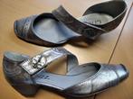 ZGAN zomerschoentje, Choizz, leer, maat 39, hak is 3,5 cm, Zwart, Choizz, Zo goed als nieuw, Sandalen of Muiltjes