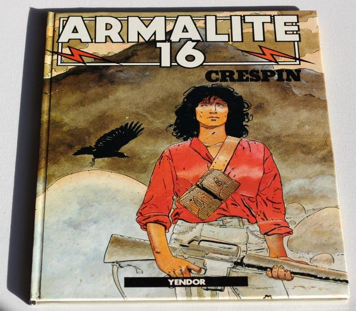Armalite 16 | hardcover album | Crespin | Yendor uitg, 1980, Boeken, Stripboeken, Zo goed als nieuw, Eén stripboek, Ophalen of Verzenden