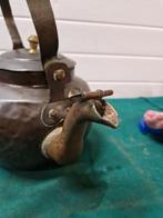 antieke koperen theepot, Antiek en Kunst, Antiek | Koper en Brons, Ophalen of Verzenden