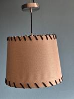 Mooie beige hanglamp, Ophalen, Zo goed als nieuw, Stof, Minder dan 50 cm