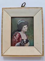 T3 Schilderijtje Lady Hamilton, Ophalen of Verzenden