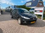 Peugeot 206 1.4 X-line 3D 2003 Zwart NWE APK, Voorwielaandrijving, Stof, Zwart, 4 cilinders