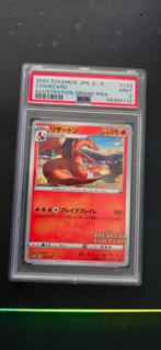 Pokemon TCG - Charizard Psa 9 illustrator Grand prix Promo, Ophalen of Verzenden, Zo goed als nieuw, Losse kaart