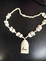 oude ketting met olifantjes, Sieraden, Tassen en Uiterlijk, Ophalen of Verzenden, Gebruikt, Overige materialen
