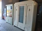Antieke brocante linnenkast/kledingkast., Huis en Inrichting, Kasten | Kledingkasten, Gebruikt, 100 tot 150 cm, Ophalen of Verzenden
