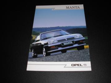 Opel Manta B GSi en GT, 1987