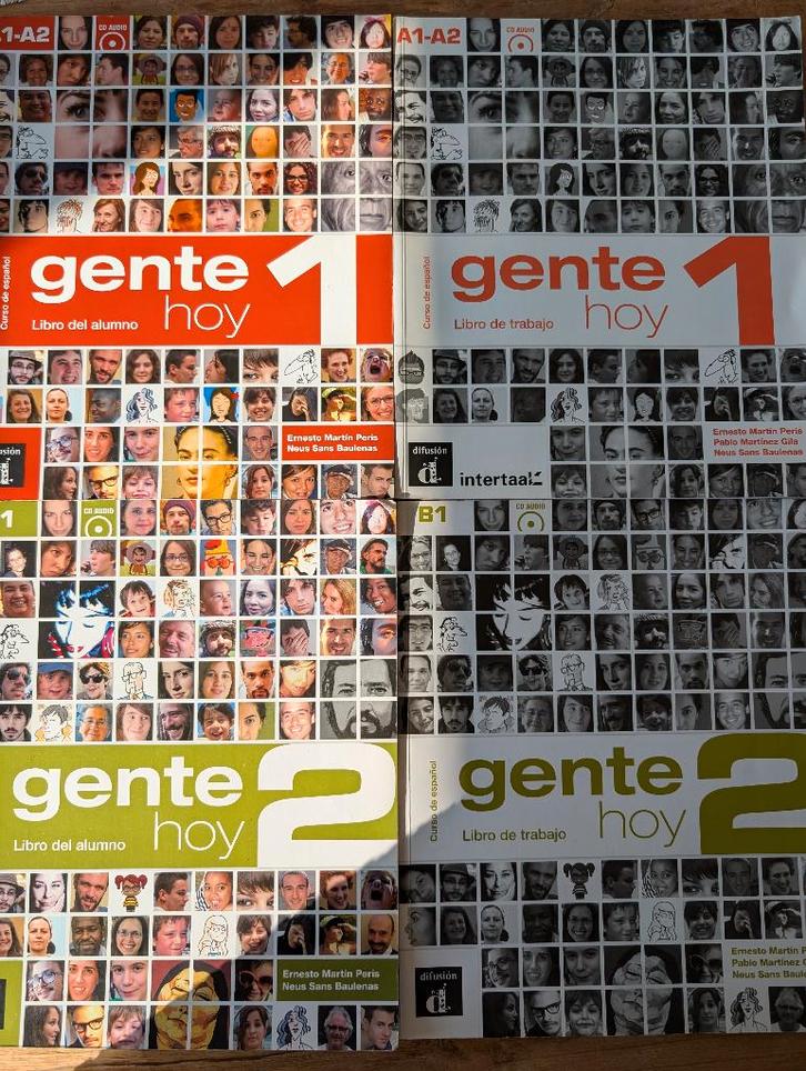 Gente Hoy 1 & 2, Boeken, Taal | Spaans, Zo goed als nieuw, Non-fictie, Ophalen of Verzenden