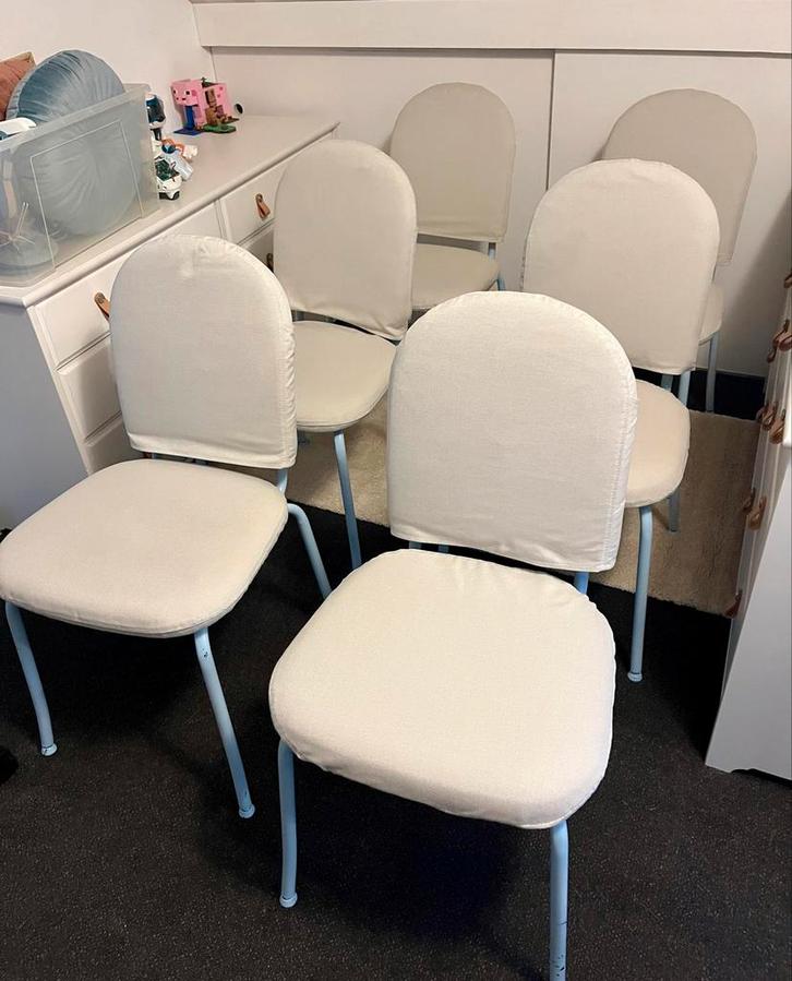 IKEA Ebbalycke Stoel - Keuken/Eetkamer, Huis en Inrichting, Stoelen, Zo goed als nieuw, Eén, Stof, Overige kleuren, Ophalen