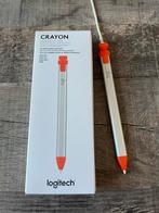 Logitech Crayon digital pencil voor Ipad, Computers en Software, Apple iPads, Ophalen of Verzenden, Zo goed als nieuw, 10 inch