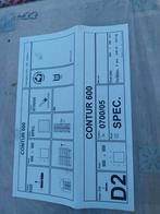 Contur 600 Systeemplafond Platen - Nieuw!, Doe-het-zelf en Verbouw, Platen en Panelen, Ophalen, Nieuw, Overige materialen, Minder dan 20 mm