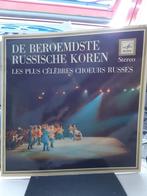 lp De beroemdste Russische koren (Z214-25), Cd's en Dvd's, Ophalen of Verzenden, Zo goed als nieuw