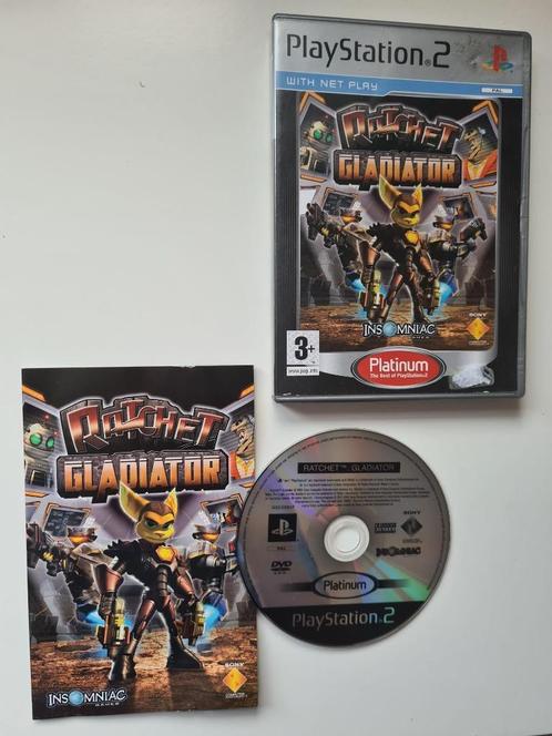 Ratchet (&Clank) Gladiator PlayStation 2 PS2, Spelcomputers en Games, Games | Sony PlayStation 2, Gebruikt, 1 speler, Vanaf 3 jaar