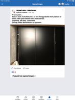 Schuifdeurenkast, Huis en Inrichting, Kasten | Kledingkasten, Ophalen, Gebruikt, 50 tot 100 cm, Minder dan 100 cm