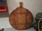 Te koop houten snijplank, Ophalen, Zo goed als nieuw, Rond, Hout