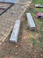 2x Stapelblokken / Sierblokken beton - 100x20x20, Tuin en Terras, Ophalen, Gebruikt, 100 tot 200 cm, Blok